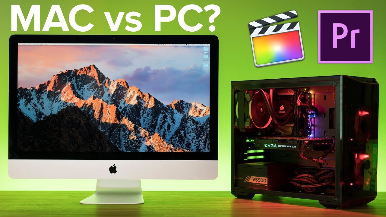 why is a mac better than a pc for photo editing